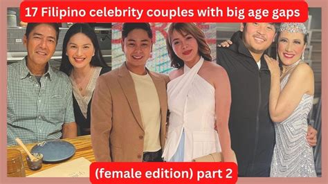 pinay pinoy couple|17 Filipino celebrity couples with big age gaps (female edition).